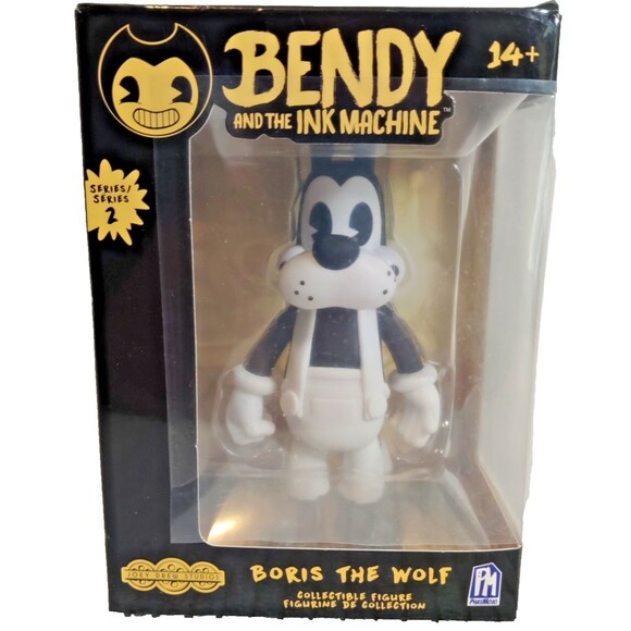 Bendy And The Ink Machine,Vinyl Boris The Wolf 5 Inch Figure Series 2, 2018- New - Picture 1 of 8